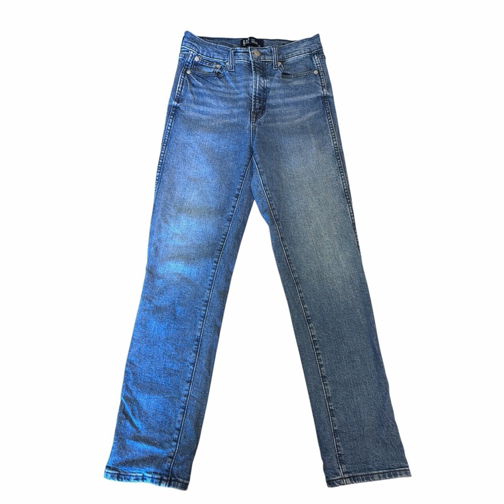 Gap High Rise Vintage Slim Jeans Cropped Size 0 25